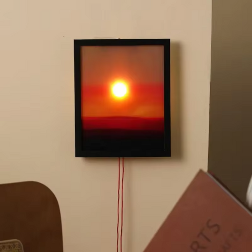 Creative sunset lifting night light