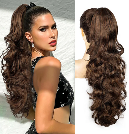 ✨Now 40% OFF ⚡4clip-in Big Wavy Ponytail Extension