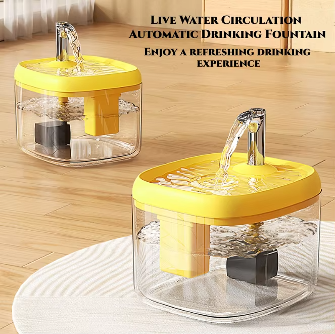 1.5L Cat Water Fountain for Cats Abs