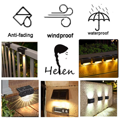Solar Fence Lights