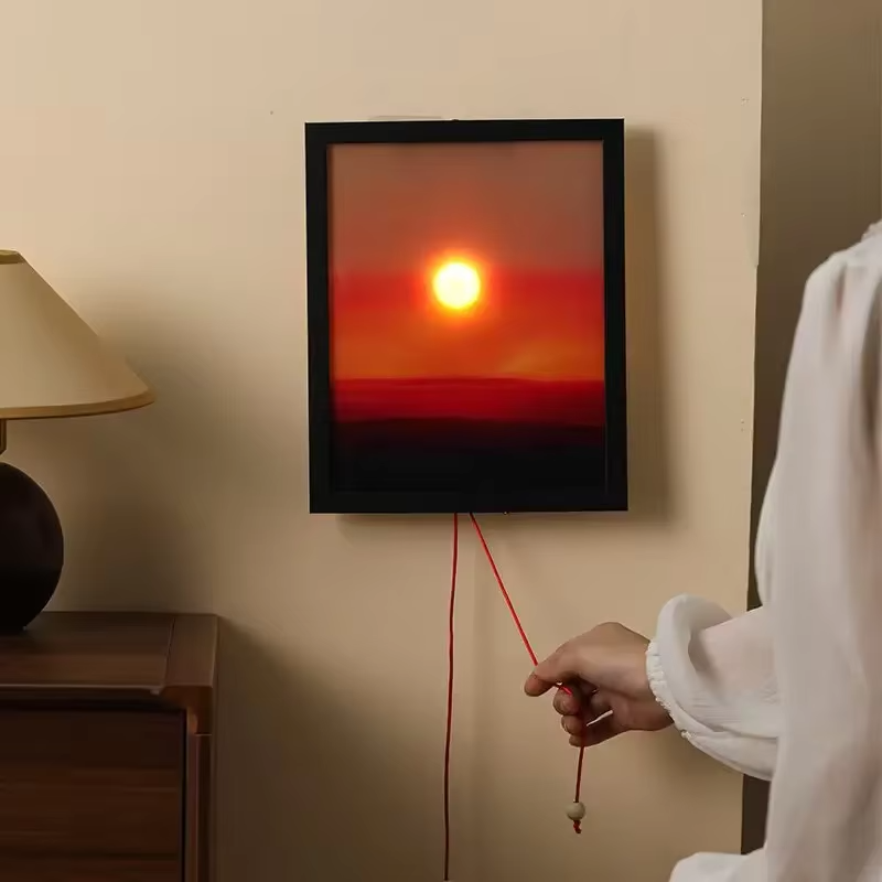 Creative sunset lifting night light
