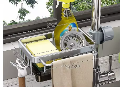 Silver-Installation on the left side