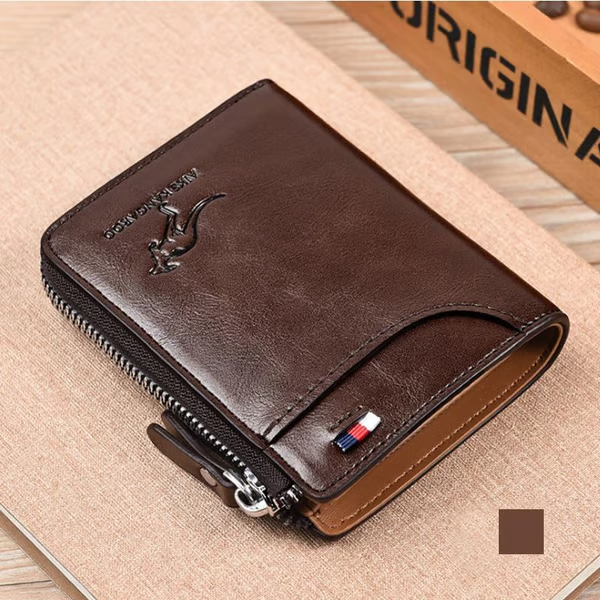 🎁Men Wallet Zipper Purse ( RFID PROTECTED )