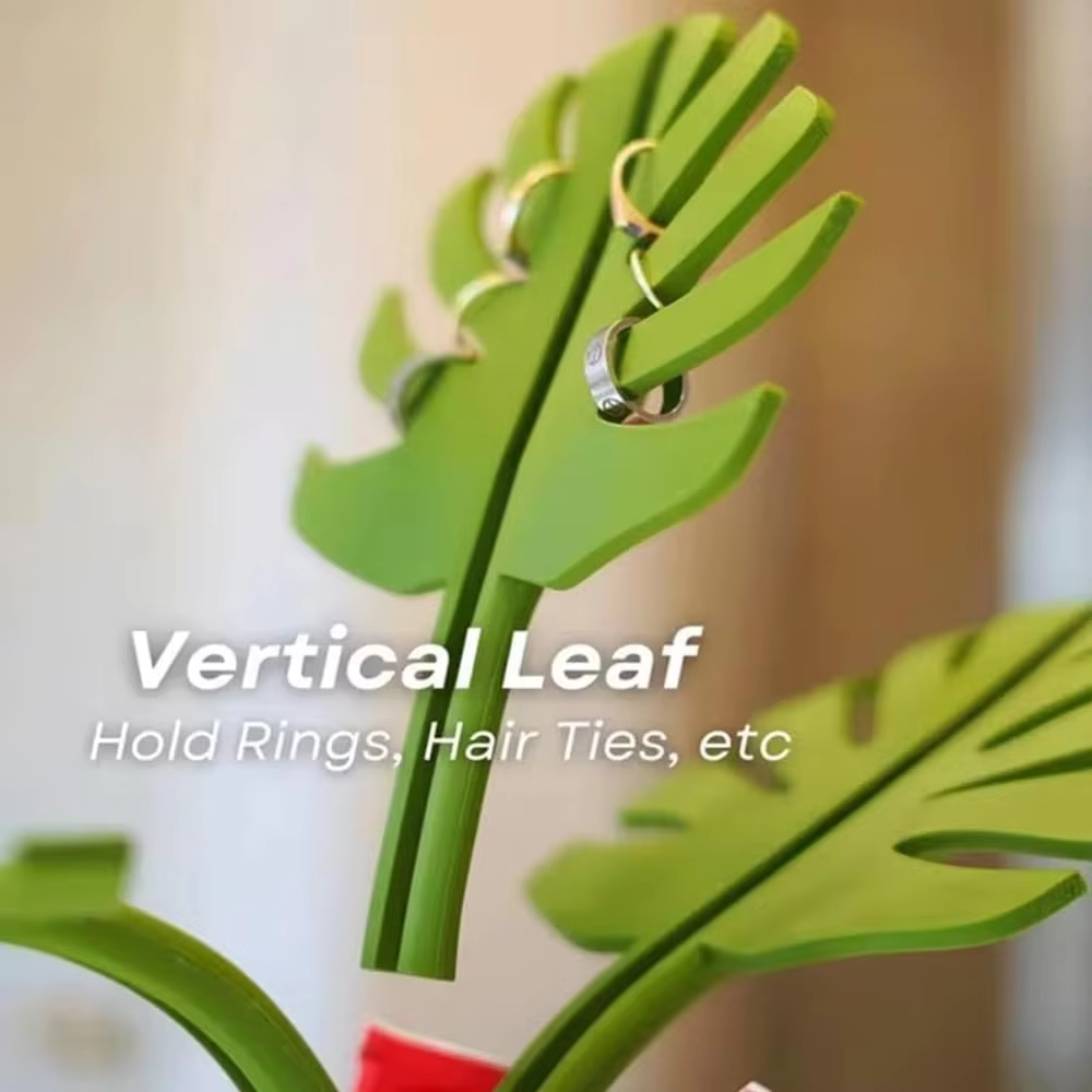 Mirrored planter storage rack