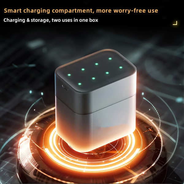 🔋AA/AAA Lithium Battery Smart Charging Case
