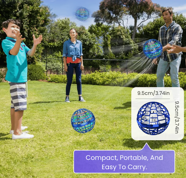 FLYING ROTATING HOVER BALL TOY