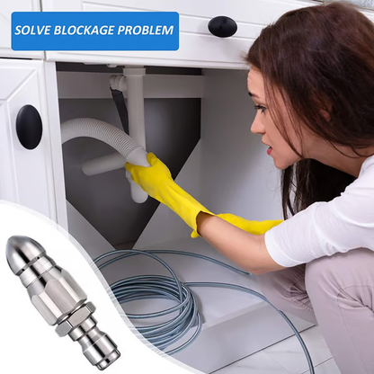 🌀1/4" Quick Connect Stainless Nozzle Set