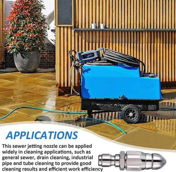 🌀1/4" Quick Connect Stainless Nozzle Set