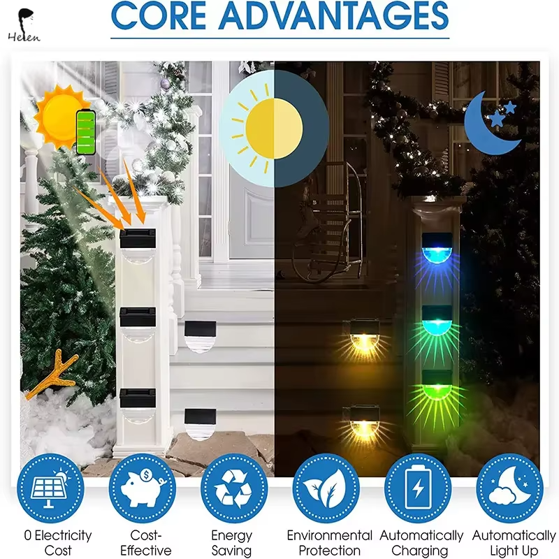 Solar Fence Lights