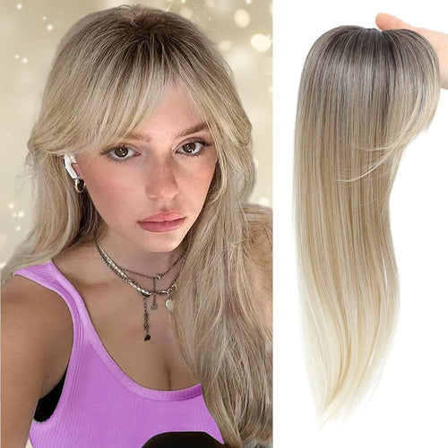 🔥🔥Last Day:360° 3D hair extensions with a natural, voluminous look, hair clips, and bangs.