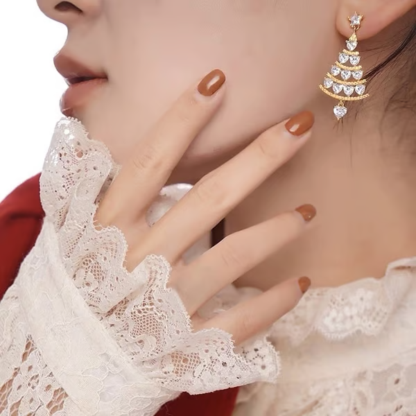 1 Pair🎄Golden Tree