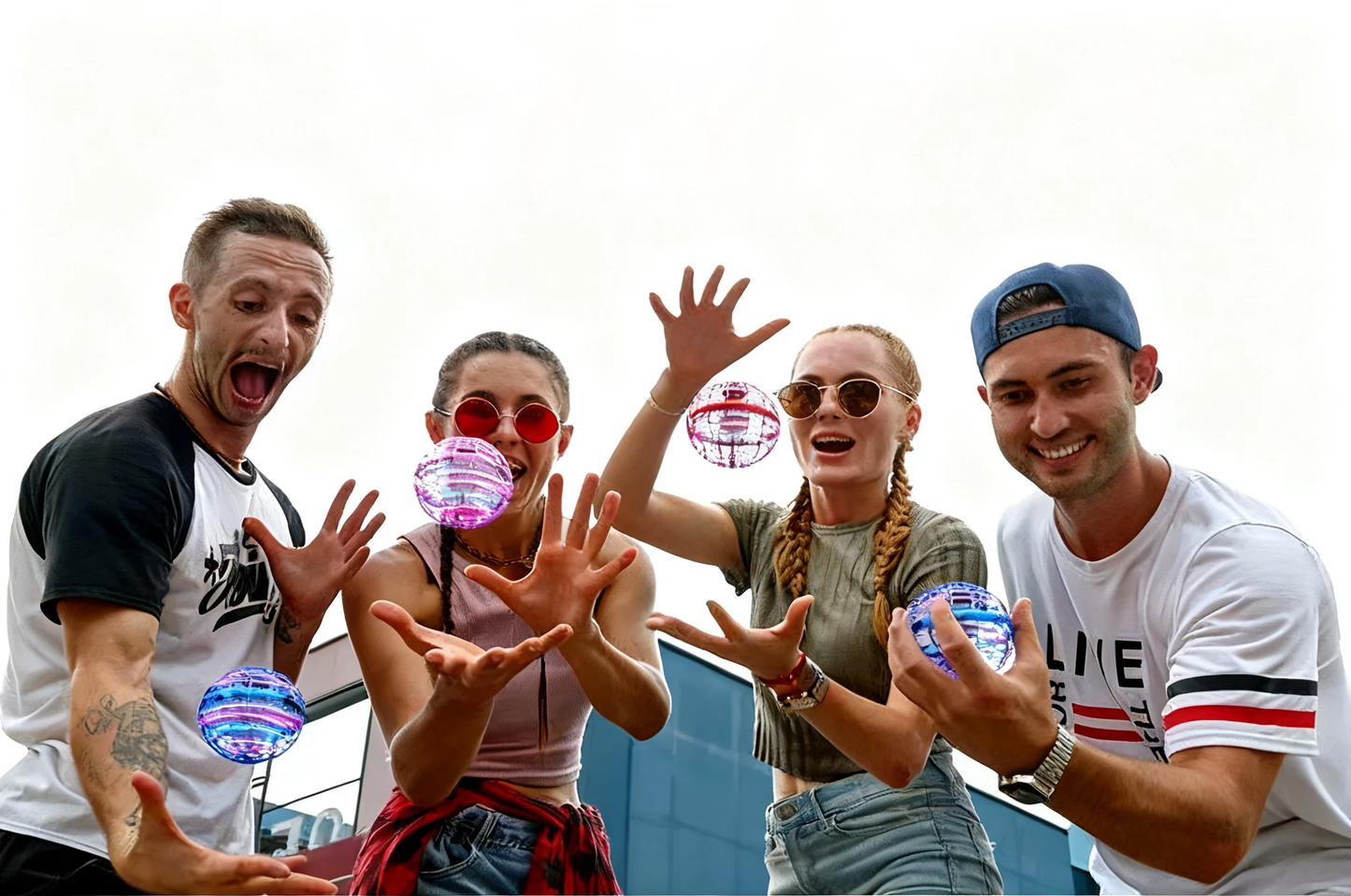 FLYING ROTATING HOVER BALL TOY