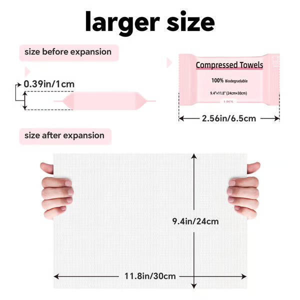 💧Compressed Towels Tablets（30PCS）