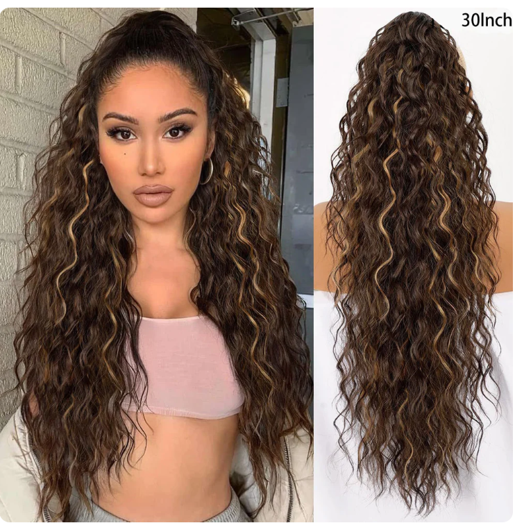 Chocolate Brown with Caramel Blonde (30 inch)