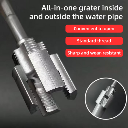 1/2'' and 3/4'' Water pipe internal and external integrated threader