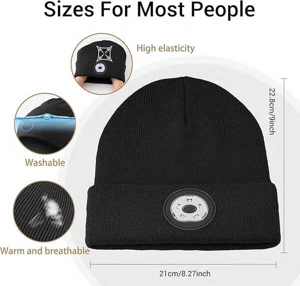 🎄Christmas Hot Sale 49% OFF-LED Bluetooth Beanie