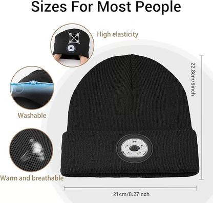 🎄Christmas Hot Sale 49% OFF-LED Bluetooth Beanie